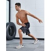 image:imageNORTHYARD Mens Athletic Gym Shorts Basketball 1075 Tennis Workout Short Quick Dry Mesh Running with Zipper PocketsBlack
