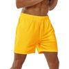 image:imageNORTHYARD Mens Athletic Gym Shorts Basketball 1075 Tennis Workout Short Quick Dry Mesh Running with Zipper PocketsGold