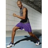 image:imageNORTHYARD Mens Athletic Gym Shorts Basketball 1075 Tennis Workout Short Quick Dry Mesh Running with Zipper PocketsPurple