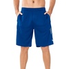 image:imageNORTHYARD Mens Athletic Gym Shorts Basketball 1075 Tennis Workout Short Quick Dry Mesh Running with Zipper PocketsRoyalblue