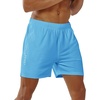 image:imageNORTHYARD Mens Athletic Gym Shorts Basketball 1075 Tennis Workout Short Quick Dry Mesh Running with Zipper PocketsSkyblue
