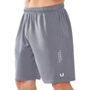 image:imageNORTHYARD Mens Athletic Gym Shorts Basketball 1075 Tennis Workout Short Quick Dry Mesh Running with Zipper PocketsStone
