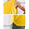 image:imageNORTHYARD Mens Tank Top Workout Sleeveless Shirt Athletic Muscle Shirts  Lightweight moisturewicking amp breathable quickdry Regular Fit with 4way stretch Reflective spots For gymOrange