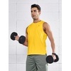 image:imageNORTHYARD Mens Tank Top Workout Sleeveless Shirt Athletic Muscle Shirts  Lightweight moisturewicking amp breathable quickdry Regular Fit with 4way stretch Reflective spots For gymOrange