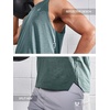 image:imageNORTHYARD Mens Tank Top Workout Sleeveless Shirt Athletic Muscle Shirts  Lightweight moisturewicking amp breathable quickdry Regular Fit with 4way stretch Reflective spots For gymDarkcyan