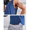 image:imageNORTHYARD Mens Tank Top Workout Sleeveless Shirt Athletic Muscle Shirts  Lightweight moisturewicking amp breathable quickdry Regular Fit with 4way stretch Reflective spots For gymDarkblue