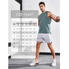 image:imageNORTHYARD Mens Tank Top Workout Sleeveless Shirt Athletic Muscle Shirts  Lightweight moisturewicking amp breathable quickdry Regular Fit with 4way stretch Reflective spots For gymDarkcyan