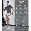 image:imageNORTHYARD Mens UPF 50 Sun Protection Shirt Short Sleeve Swim Rash Guard SPF UV Athletic Workout Running TShirtCoolgrey