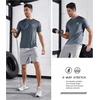 image:imageNORTHYARD Mens UPF 50 Sun Protection Shirt Short Sleeve Swim Rash Guard SPF UV Athletic Workout Running TShirtDarkgrey