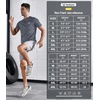 image:imageNORTHYARD Mens UPF 50 Sun Protection Shirt Short Sleeve Swim Rash Guard SPF UV Athletic Workout Running TShirtDarkgrey