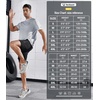 image:imageNORTHYARD Mens UPF 50 Sun Protection Shirt Short Sleeve Swim Rash Guard SPF UV Athletic Workout Running TShirtLightgrey