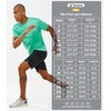 image:imageNORTHYARD Mens UPF 50 Sun Protection Shirt Short Sleeve Swim Rash Guard SPF UV Athletic Workout Running TShirtMintgreen