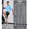 image:imageNORTHYARD Mens UPF 50 Sun Protection Shirt Short Sleeve Swim Rash Guard SPF UV Athletic Workout Running TShirtSkyblue