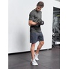 image:imageNORTHYARD Mens Workout Athletic Shirts Gym Running TShirt Quick Dry  Short Sleeve Crew Neck Tee Lightweight Performance Breathable Moisture Wicking 4Way Stretch Tennis Sports Hiking ActiveMidnightheather
