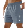 image:imageNORTHYARD Mens Athletic Gym Shorts Basketball 1075 Tennis Workout Short Quick Dry Mesh Running with Zipper PocketsCloud