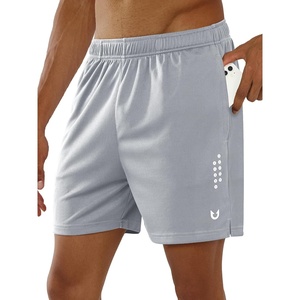 image:imageNORTHYARD Mens Athletic Gym Shorts Basketball 1075 Tennis Workout Short Quick Dry Mesh Running with Zipper PocketsLightgrey