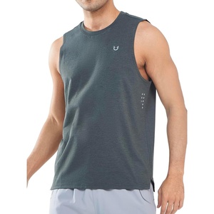 image:imageNORTHYARD Mens Tank Top Workout Sleeveless Shirt Athletic Muscle Shirts  Lightweight moisturewicking amp breathable quickdry Regular Fit with 4way stretch Reflective spots For gymDarkgrey