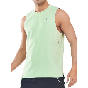 image:imageNORTHYARD Mens Tank Top Workout Sleeveless Shirt Athletic Muscle Shirts  Lightweight moisturewicking amp breathable quickdry Regular Fit with 4way stretch Reflective spots For gymLightgreen