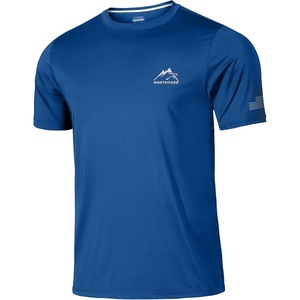 image:imageNORTHYARD Mens UPF 50 Sun Protection Shirt Short Sleeve Swim Rash Guard SPF UV Athletic Workout Running TShirtRoyalblue