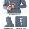image:imageNORTHYARD Mens UPF 50 Sun Protection Hoodie Long Sleeve Rash Guard Shirts  Lightweight Quick Dry Fishing Swim Shirt Breathable Moisture Wicking 4Way Stretch Swimming Hiking Beach Golf Water SportCloud