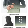 image:imageNORTHYARD Mens UPF 50 Sun Protection Hoodie Long Sleeve Rash Guard Shirts  Lightweight Quick Dry Fishing Swim Shirt Breathable Moisture Wicking 4Way Stretch Swimming Hiking Beach Golf Water SportGradient Darkgrey