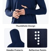 image:imageNORTHYARD Mens UPF 50 Sun Protection Hoodie Long Sleeve Rash Guard Shirts  Lightweight Quick Dry Fishing Swim Shirt Breathable Moisture Wicking 4Way Stretch Swimming Hiking Beach Golf Water SportNavy