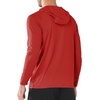 image:imageNORTHYARD Mens UPF 50 Sun Protection Hoodie Long Sleeve Rash Guard Shirts  Lightweight Quick Dry Fishing Swim Shirt Breathable Moisture Wicking 4Way Stretch Swimming Hiking Beach Golf Water SportRed
