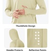 image:imageNORTHYARD Mens UPF 50 Sun Protection Hoodie Long Sleeve Rash Guard Shirts  Lightweight Quick Dry Fishing Swim Shirt Breathable Moisture Wicking 4Way Stretch Swimming Hiking Beach Golf Water SportOysterwhite