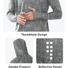 image:imageNORTHYARD Mens UPF 50 Sun Protection Hoodie Long Sleeve Rash Guard Shirts  Lightweight Quick Dry Fishing Swim Shirt Breathable Moisture Wicking 4Way Stretch Swimming Hiking Beach Golf Water SportMottled Grain