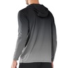 image:imageNORTHYARD Mens UPF 50 Sun Protection Hoodie Long Sleeve Rash Guard Shirts  Lightweight Quick Dry Fishing Swim Shirt Breathable Moisture Wicking 4Way Stretch Swimming Hiking Beach Golf Water SportGradient Black Grey