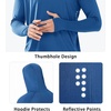 image:imageNORTHYARD Mens UPF 50 Sun Protection Hoodie Long Sleeve Rash Guard Shirts  Lightweight Quick Dry Fishing Swim Shirt Breathable Moisture Wicking 4Way Stretch Swimming Hiking Beach Golf Water SportRoyalblue