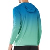 image:imageNORTHYARD Mens UPF 50 Sun Protection Hoodie Long Sleeve Rash Guard Shirts  Lightweight Quick Dry Fishing Swim Shirt Breathable Moisture Wicking 4Way Stretch Swimming Hiking Beach Golf Water SportGradient Skyblue