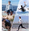 image:imageNORTHYARD Mens UPF 50 Sun Protection Hoodie Long Sleeve Rash Guard Shirts  Lightweight Quick Dry Fishing Swim Shirt Breathable Moisture Wicking 4Way Stretch Swimming Hiking Beach Golf Water SportOrange