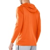 image:imageNORTHYARD Mens UPF 50 Sun Protection Hoodie Long Sleeve Rash Guard Shirts  Lightweight Quick Dry Fishing Swim Shirt Breathable Moisture Wicking 4Way Stretch Swimming Hiking Beach Golf Water SportOrange