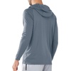 image:imageNORTHYARD Mens UPF 50 Sun Protection Hoodie Long Sleeve Rash Guard Shirts  Lightweight Quick Dry Fishing Swim Shirt Breathable Moisture Wicking 4Way Stretch Swimming Hiking Beach Golf Water SportCloud