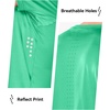 image:imageNORTHYARD Mens Athletic Running TShirts QuickDry Lightweight Workout  Gym Hiking Outdoor Tennis Sport Casual Fishing Basketball UPF 50 Breathable Moisturewicking Reflective PrintedMintgreen