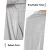 image:imageNORTHYARD Mens Athletic Running TShirts QuickDry Lightweight Workout  Gym Hiking Outdoor Tennis Sport Casual Fishing Basketball UPF 50 Breathable Moisturewicking Reflective PrintedLightheather