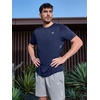 image:imageNORTHYARD Mens Athletic Running TShirts QuickDry Lightweight Workout  Gym Hiking Outdoor Tennis Sport Casual Fishing Basketball UPF 50 Breathable Moisturewicking Reflective PrintedDarkblue