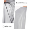 image:imageNORTHYARD Mens Athletic Running TShirts QuickDry Lightweight Workout  Gym Hiking Outdoor Tennis Sport Casual Fishing Basketball UPF 50 Breathable Moisturewicking Reflective PrintedLightgrey
