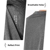 image:imageNORTHYARD Mens Athletic Running TShirts QuickDry Lightweight Workout  Gym Hiking Outdoor Tennis Sport Casual Fishing Basketball UPF 50 Breathable Moisturewicking Reflective PrintedCarbonheather