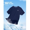 image:imageNORTHYARD Mens Athletic Running TShirts QuickDry Lightweight Workout  Gym Hiking Outdoor Tennis Sport Casual Fishing Basketball UPF 50 Breathable Moisturewicking Reflective PrintedDarkblue