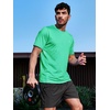 image:imageNORTHYARD Mens Athletic Running TShirts QuickDry Lightweight Workout  Gym Hiking Outdoor Tennis Sport Casual Fishing Basketball UPF 50 Breathable Moisturewicking Reflective PrintedMintgreen