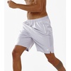 image:imageNORTHYARD Mens Running Athletic Shorts 5 7 9 Workout Gym Tennis  Quick Dry 3 Zipper Pockets Unlined Lightweight Breathable Moisturewicking Elastic Waist Active Sport Hiking BasketballLightgrey