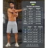 image:imageNORTHYARD Mens Running Athletic Shorts 5 7 9 Workout Gym Tennis  Quick Dry 3 Zipper Pockets Unlined Lightweight Breathable Moisturewicking Elastic Waist Active Sport Hiking BasketballLightgrey