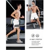 image:imageNORTHYARD Mens Running Athletic Shorts 5 7 9 Workout Gym Tennis  Quick Dry 3 Zipper Pockets Unlined Lightweight Breathable Moisturewicking Elastic Waist Active Sport Hiking BasketballWhite