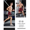 image:imageNORTHYARD Mens Running Athletic Shorts 5 7 9 Workout Gym Tennis  Quick Dry 3 Zipper Pockets Unlined Lightweight Breathable Moisturewicking Elastic Waist Active Sport Hiking BasketballWine