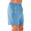 image:imageNORTHYARD Mens Running Athletic Shorts 5 7 9 Workout Gym Tennis  Quick Dry 3 Zipper Pockets Unlined Lightweight Breathable Moisturewicking Elastic Waist Active Sport Hiking BasketballSkyblue
