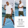 image:imageNORTHYARD Mens Running Athletic Shorts 5 7 9 Workout Gym Tennis  Quick Dry 3 Zipper Pockets Unlined Lightweight Breathable Moisturewicking Elastic Waist Active Sport Hiking BasketballArmygreen