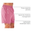 image:imageNORTHYARD Mens Running Athletic Shorts 5 7 9 Workout Gym Tennis  Quick Dry 3 Zipper Pockets Unlined Lightweight Breathable Moisturewicking Elastic Waist Active Sport Hiking BasketballPowderpink