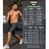 image:imageNORTHYARD Mens Running Athletic Shorts 5 7 9 Workout Gym Tennis  Quick Dry 3 Zipper Pockets Unlined Lightweight Breathable Moisturewicking Elastic Waist Active Sport Hiking BasketballDarkgrey